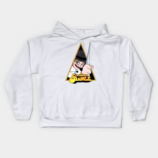 A Clockwork Burger Kids Hoodie